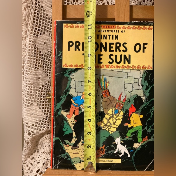 The Adventures of Tintin  - Prisoners of the Sun - Graphic Comic Book, Herge - Picture 15 of 17